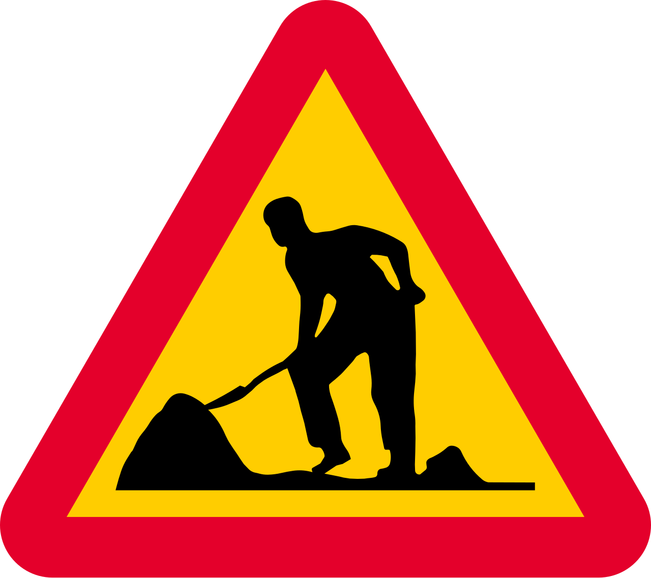 Sweden Road Sign A20.Svg