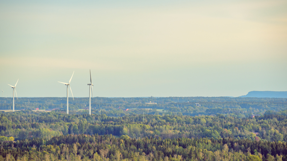 Vindkraftverk Bredvid Erikstads Kyrka