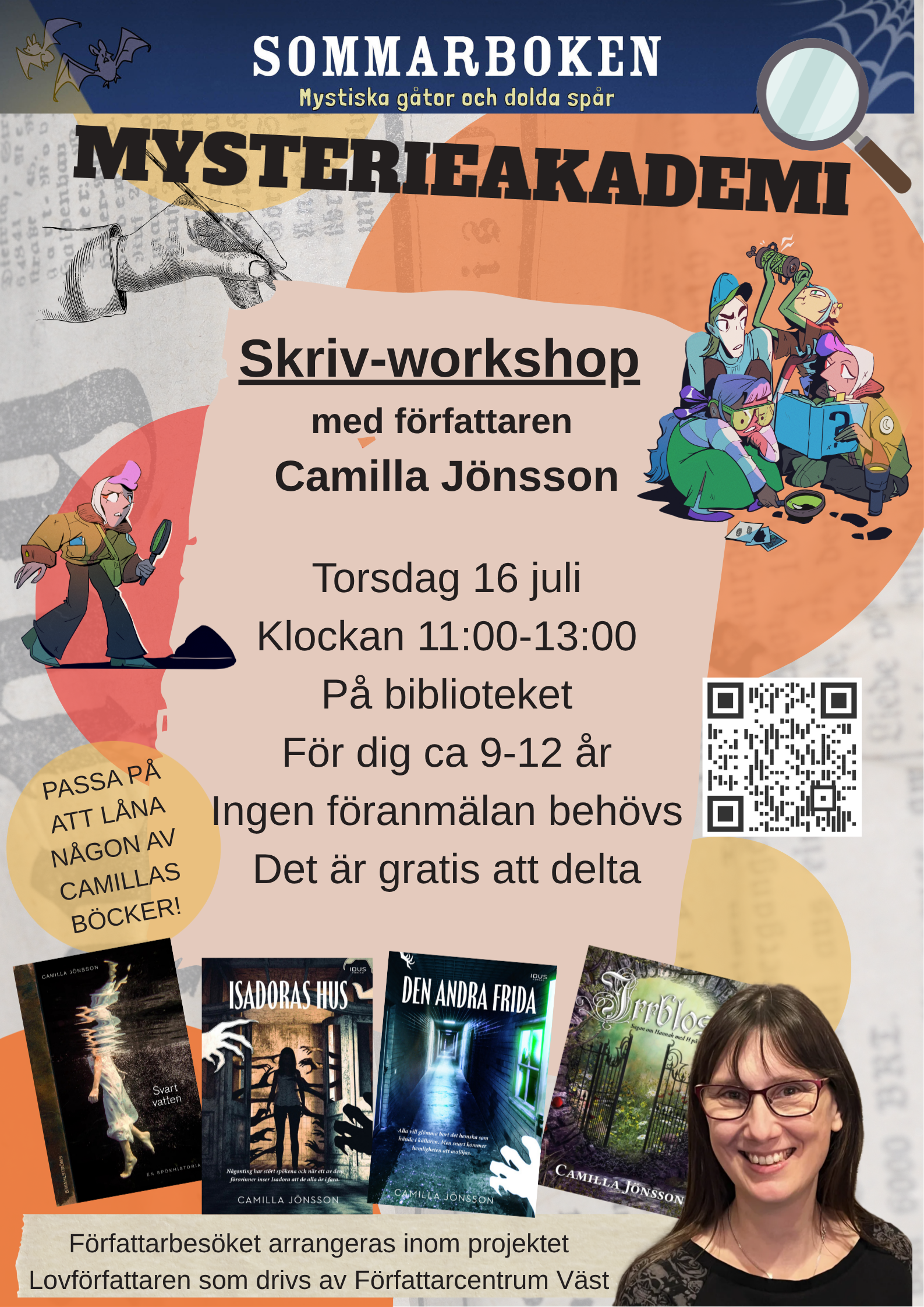 Författarbesök Camilla Jönsson