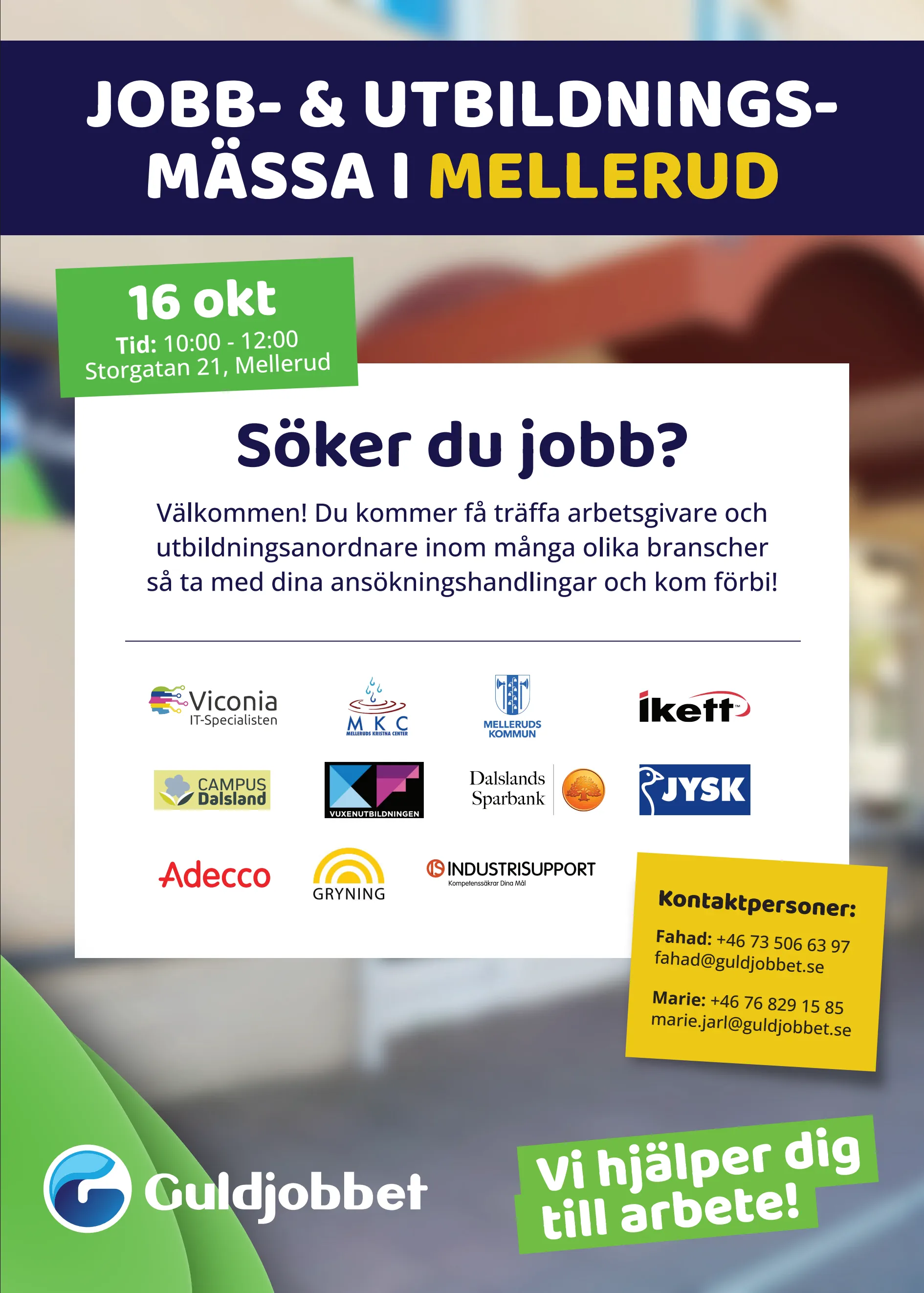 Jobbmässa 2026 10 16