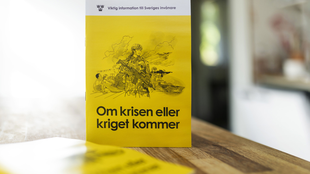 Broschyren Stående