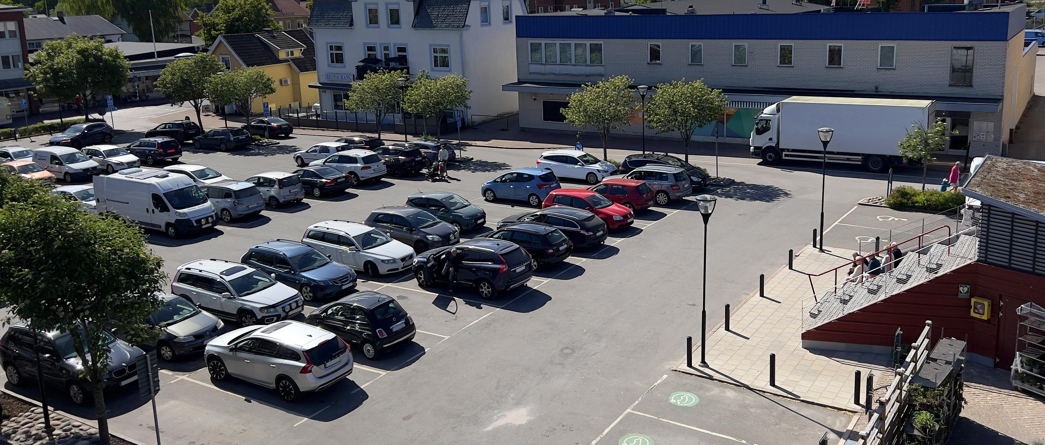 Parkering på Köpmantorget