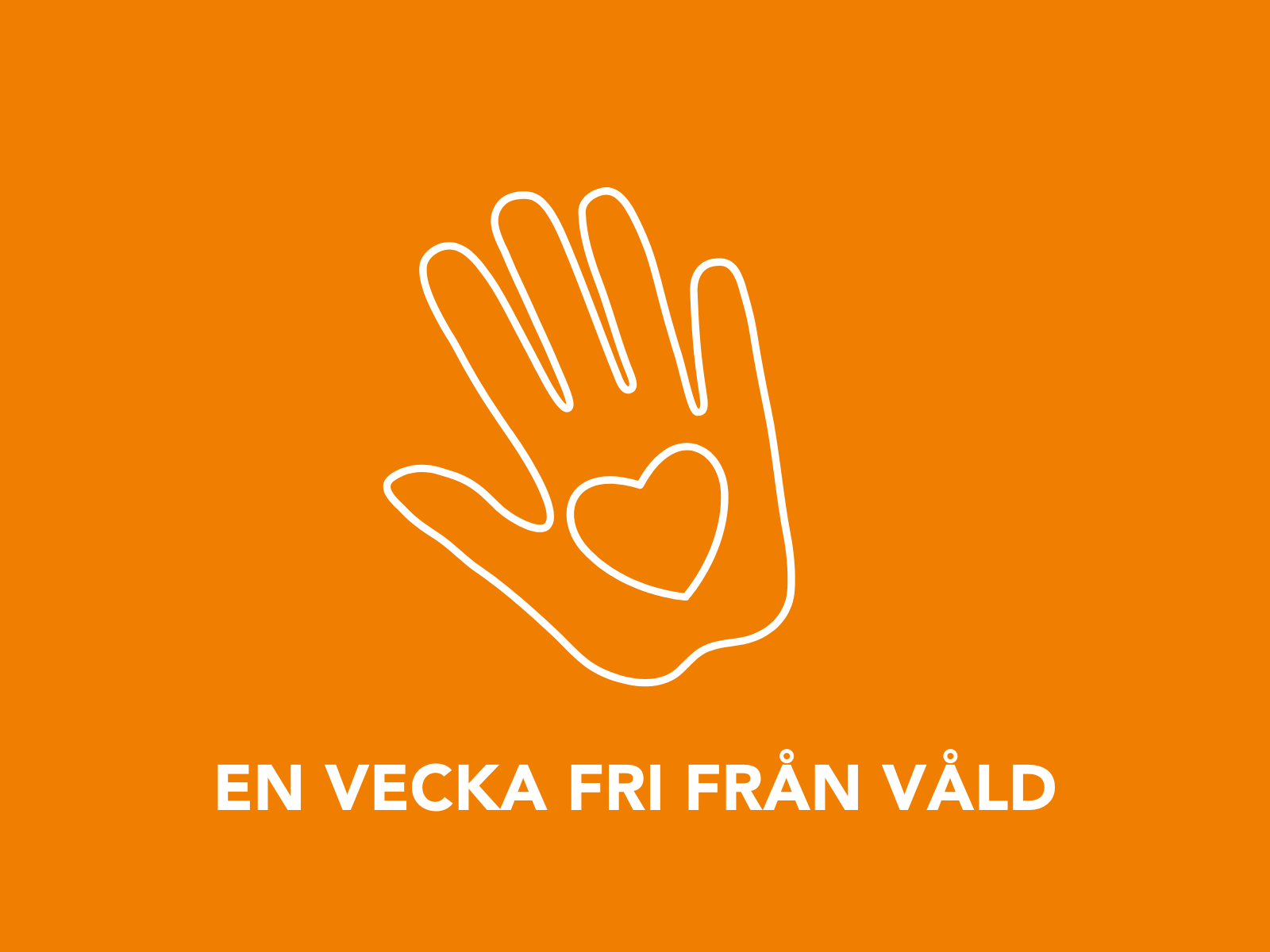 Orange Week En Vecka Fri Från Våld